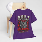 Built to Inspire His Purpose Couples Tiger Graphic T-Shirt