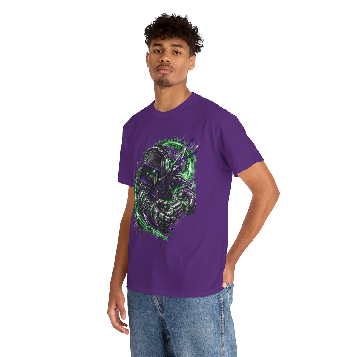 Dark Fantasy Samurai Warrior Video Game T-Shirt