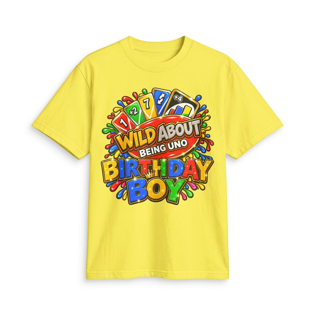 Wild About Being Uno Birthday Boy T-Shirt | Custom Name & Age