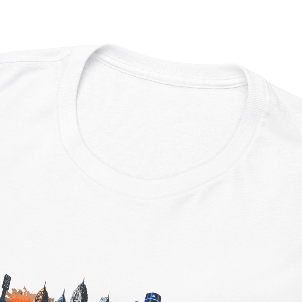 Detroit skyline graffiti T-Shirt | city skyline tee, urban street art