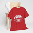 Awesome Dad T-Shirt | "This Is What An Awesome Dad Looks Like", Fathers Day Tee
