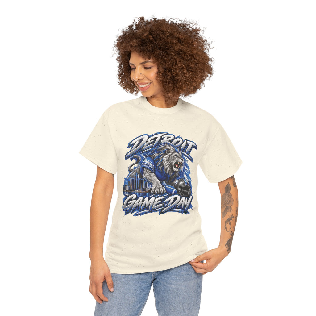 Detroit Game Day Lions Football T-Shirt