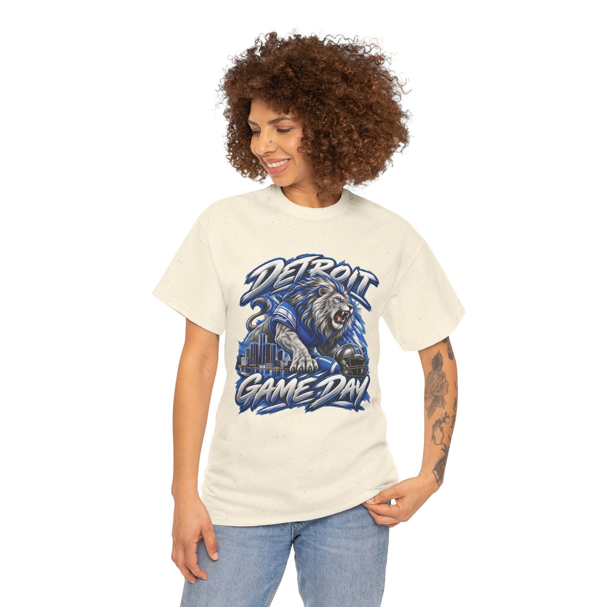 Detroit Game Day Lions Football T-Shirt