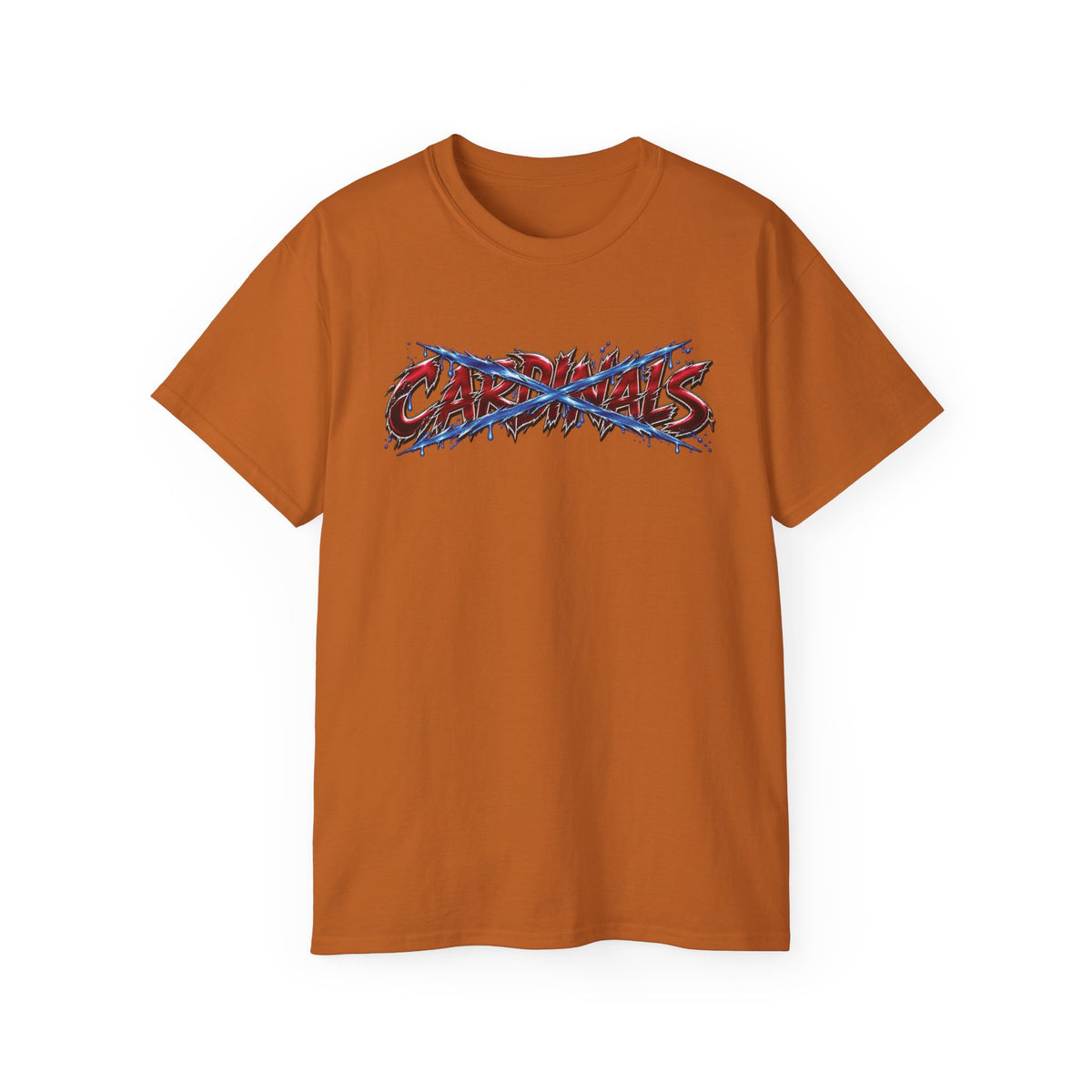 Detroit vs Arizona Rivalry Graphic Tee | Lions vs Cardinals Illustration, Bold Lettering
