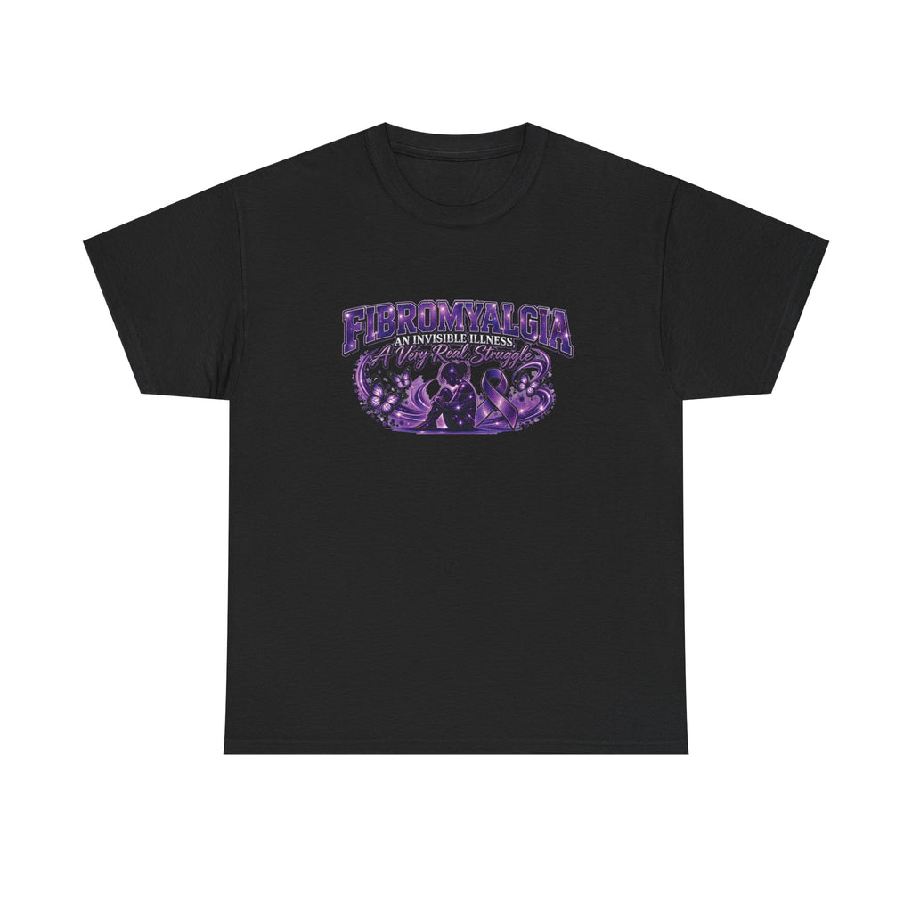 Fibromyalgia Awareness purple ribbon tee | Chronic Illness Support