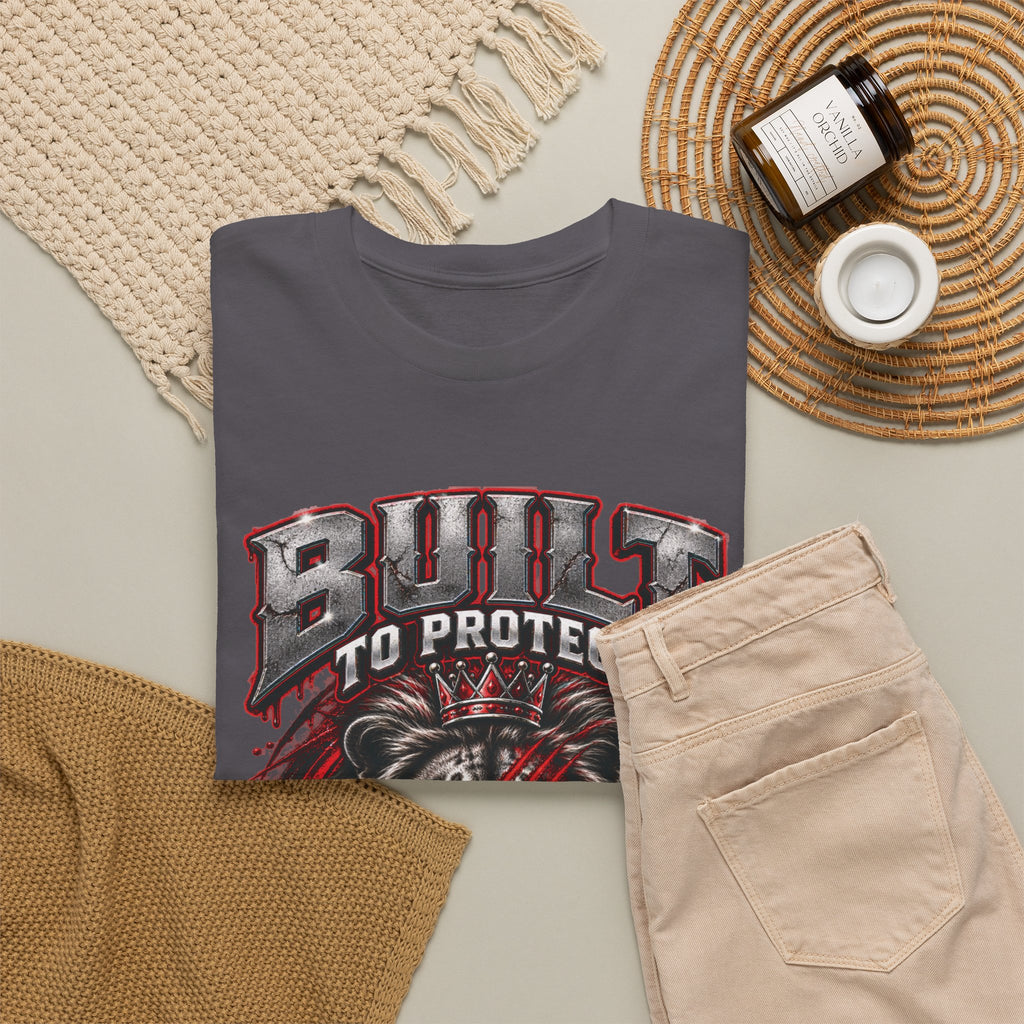 Built to Protect Her Peace Couples Graphic T-Shirt