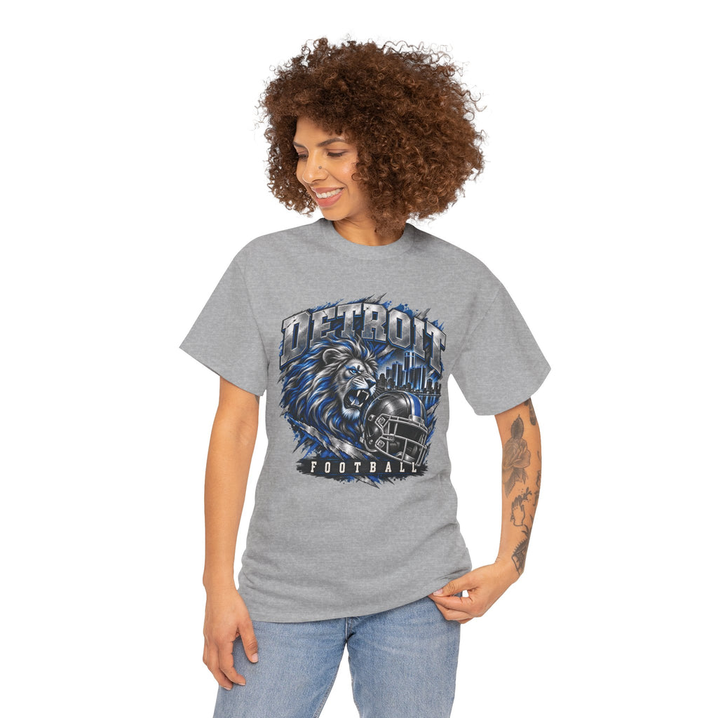 Detroit Football Lion Graphic Tee