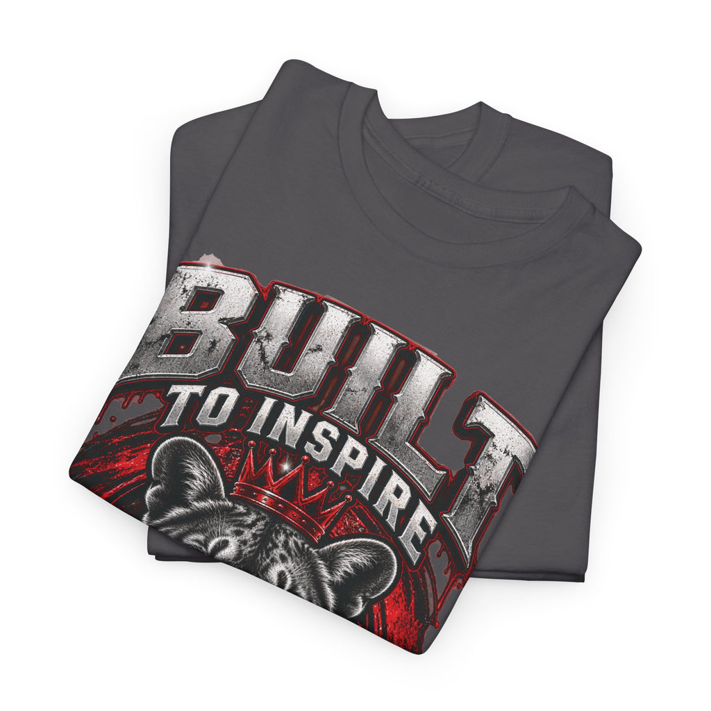 Built to Inspire His Purpose Couples Tiger Graphic T-Shirt