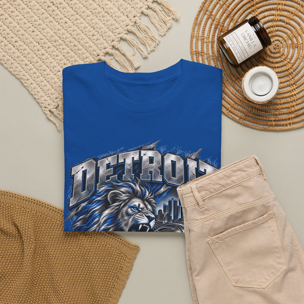 Detroit Football Lion Graphic Tee
