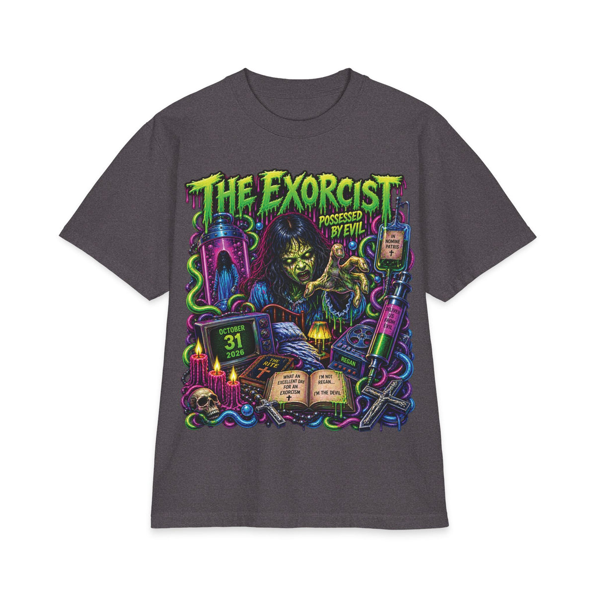 The Exorcist graphic tee | Horror movie art T-Shirt