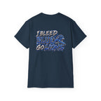 Detroit Lion graphic tee | I Bleed Blue go Lion shirt