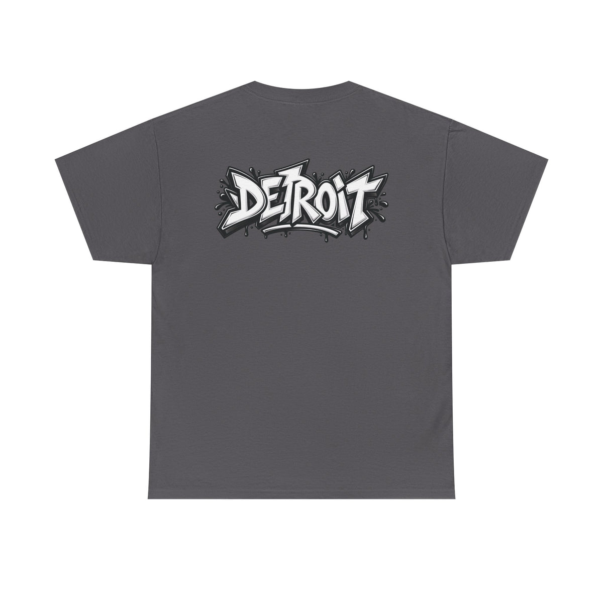 Detroit Lion Graffiti tee | Colorful Drip Lion Detroit Tee