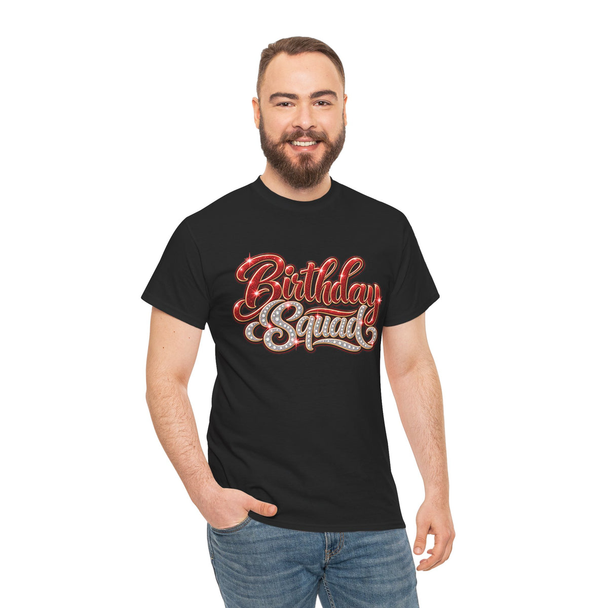 Birthday Squad Graphic T-Shirt