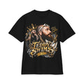Teddy Swims Portrait T-Shirt | Vintage Crowned Singer Graphic Tee