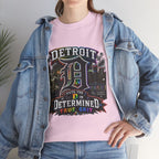 Detroit D Skyline Determined True Grit T-Shirt | City Pride Tee