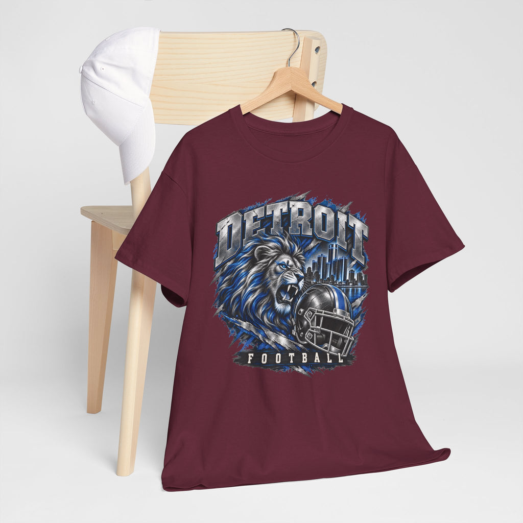 Detroit Football Lion Graphic Tee