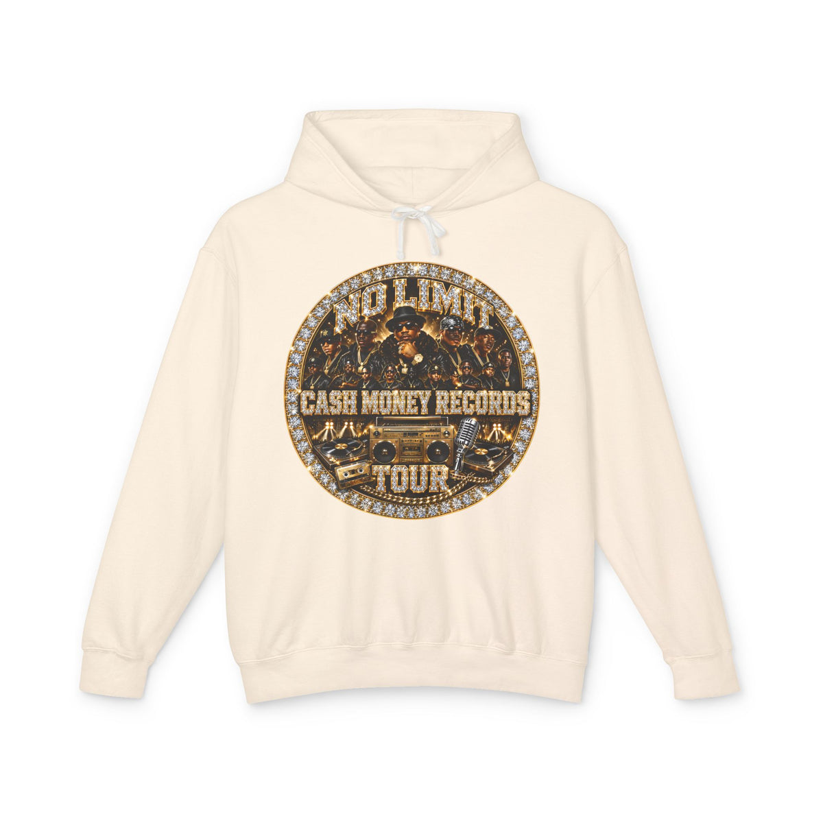 No Limits Cash Money Records Tour Hoodie | Vintage Band Logo