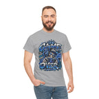 Game Over Skull Gamer Tee | Video Game Controller Graphic Shirt