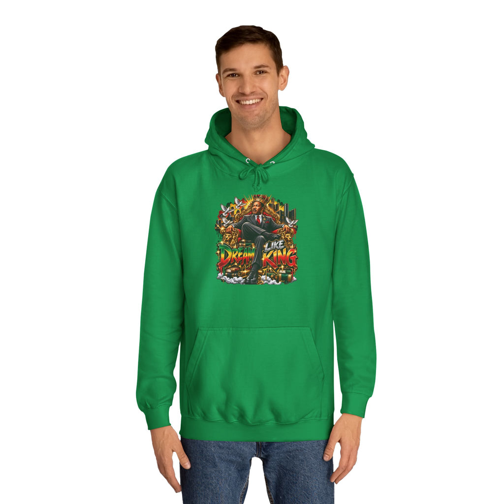 Martin Luther King Graphic Hoodie | Colorful Jungle King Design