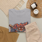 Detroit Tiger Baseball T-Shirt | Detroit skyline, claw marks