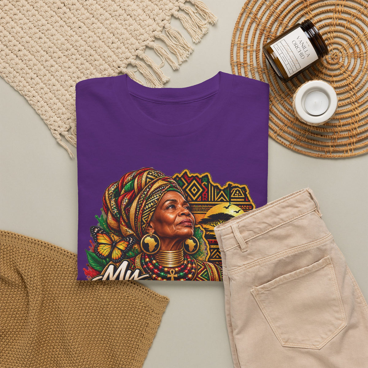 My Ancestors Crawled So I Could Stride T-Shirt | Afrocentric Heritage Pride Tee