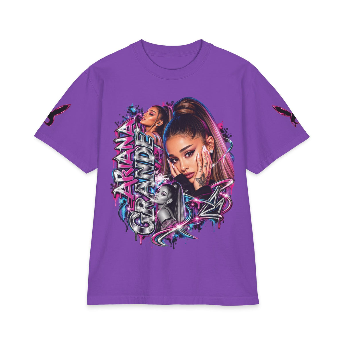 Ariana Pop Star Portrait tee | Graphic Music Icon T-Shirt