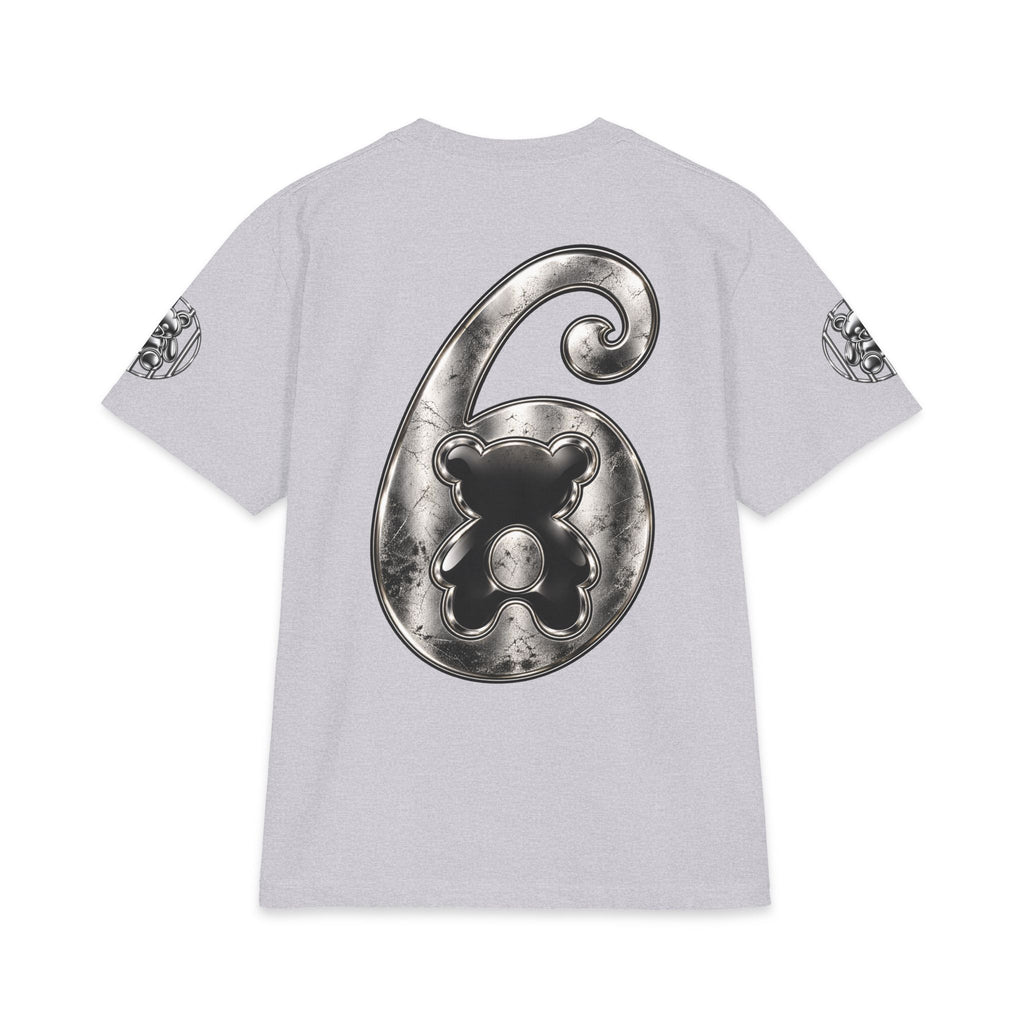 10 Years of 6lack Tour graphic T-Shirt | Number 6 back design
